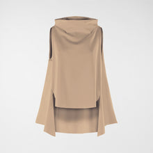 Load image into Gallery viewer, 110225 ASYMMETRICAL SLEEVELESS BLOUSE
