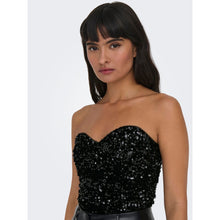 Load image into Gallery viewer, ONLCONFIDENC SEQUINS HEART TOP