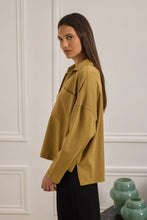 Load image into Gallery viewer, AMA COTTON BLOUSE WITH POCKET