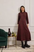 Load image into Gallery viewer, CADENZA DRESS PRINT BUTTONS FRONT