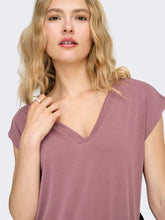 Load image into Gallery viewer, ONLFREES26 SHORT SLEEVES MODAL V BLOUSE