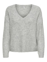 Load image into Gallery viewer, ONLARIZONA V-NECK KNITWEAR WITH GLITTER
