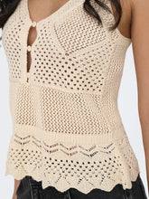 Load image into Gallery viewer, ONLLISON CROCKET KNIT TOP