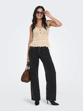 Load image into Gallery viewer, ONLLISON CROCKET KNIT TOP