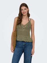 Load image into Gallery viewer, ONLLISON CROCKET KNIT TOP