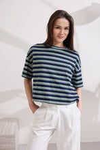 Load image into Gallery viewer, NINA STRIPE BLOUSE