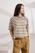 Load image into Gallery viewer, NINA STRIPE BLOUSE