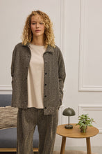Load image into Gallery viewer, RACCOON PRINTED CARDIGAN LOOSE WITH BUTTONS