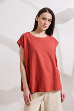 Load image into Gallery viewer, SENELLE COTTON LONG TOP