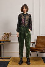 Load image into Gallery viewer, TERTEL VELVET PANTS 7/8
