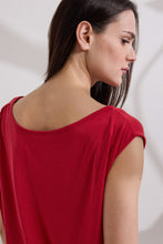 Load image into Gallery viewer, ZARELA SHORT SLEEVES V-NECK BLOUSE