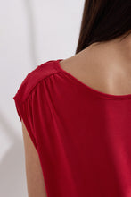 Load image into Gallery viewer, ZARELA SHORT SLEEVES V-NECK BLOUSE