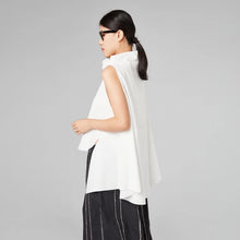 Load image into Gallery viewer, 110225 ASYMMETRICAL SLEEVELESS BLOUSE
