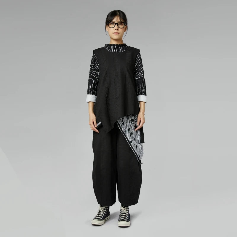 125148 ASYMMETRIC COTTON TOP