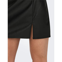 Load image into Gallery viewer, ONLLENI FAUX LEATHER MINI SKIRT SLIT

