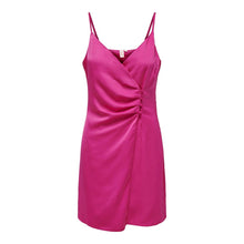 Load image into Gallery viewer, ONLMAYASL SLEEVELESS SATIN SHORT DRESS
