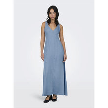 Load image into Gallery viewer, ONLBRIGHTON SLEEVELESS LONG DENIM DRESS
