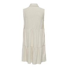 Load image into Gallery viewer, ONLSIESTAS SLEEVELESS LINEN SHORT DRESS
