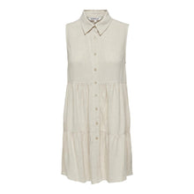 Load image into Gallery viewer, ONLSIESTAS SLEEVELESS LINEN SHORT DRESS
