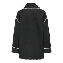 Load image into Gallery viewer, ONLELBALIFE SCALLOP EDGE SCARF COAT
