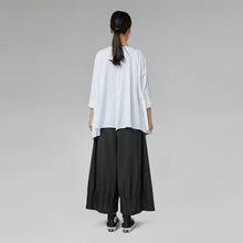 Load image into Gallery viewer, 217883 COTTON ASYMMETRICAL BLOUSE
