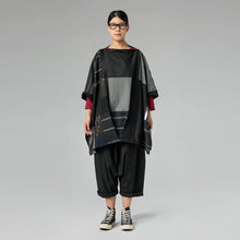 Load image into Gallery viewer, 224287 LOOSE BLOUSE WITH SHORT SLEEVE PRINTED
