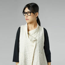 Load image into Gallery viewer, 250448 VEST WITH GOLDEN POLKA DOTS
