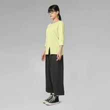 Load image into Gallery viewer, 219356 T-SHIRT WITH SLIT
