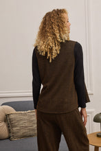 Load image into Gallery viewer, ACHARA ASYMMETRICAL PRINTED CROISE VEST
