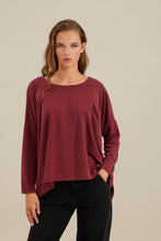 Load image into Gallery viewer, BEEFALO LONG SLEEVES OVERSIZE BLOUSE POCKET
