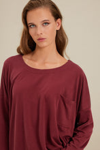 Load image into Gallery viewer, BEEFALO LONG SLEEVES OVERSIZE BLOUSE POCKET
