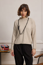 Load image into Gallery viewer, CRESPIN MOCK-NECK KNITWEAR LOOSE
