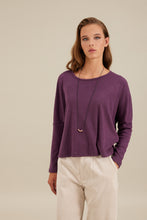 Load image into Gallery viewer, CROW BLOUSE ASYMMETRIC WITH NECKLES
