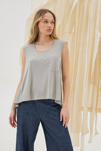 Load image into Gallery viewer, DRAKONEDA ASYMMETRIC BLOUSE EXTERNAL POCKET
