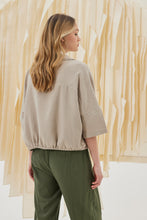 Load image into Gallery viewer, ELAFONISSOS WIDE CROPPED JACKET 3/4 SLEEVES
