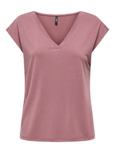 Load image into Gallery viewer, ONLFREES26 SHORT SLEEVES MODAL V BLOUSE
