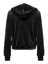 Load image into Gallery viewer, ONLREBEL VELVET ZIP HOODIE
