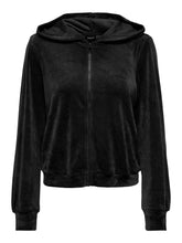 Load image into Gallery viewer, ONLREBEL VELVET ZIP HOODIE
