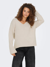 Load image into Gallery viewer, ONLWHITNEY V-NECK KNT
