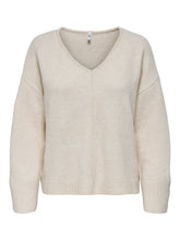 Load image into Gallery viewer, ONLWHITNEY V-NECK KNT
