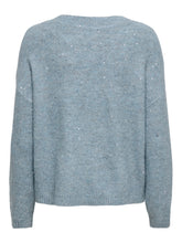 Load image into Gallery viewer, ONLARIZONA V-NECK KNITWEAR WITH GLITTER

