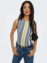 Load image into Gallery viewer, ONLCORALIE STRIPE BOATNECK TOP
