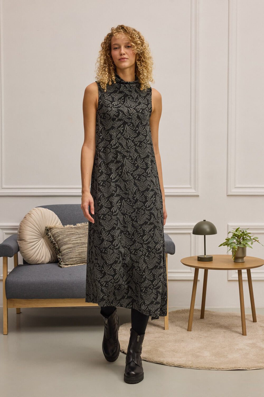 GINEVRA PRINTED DRESS