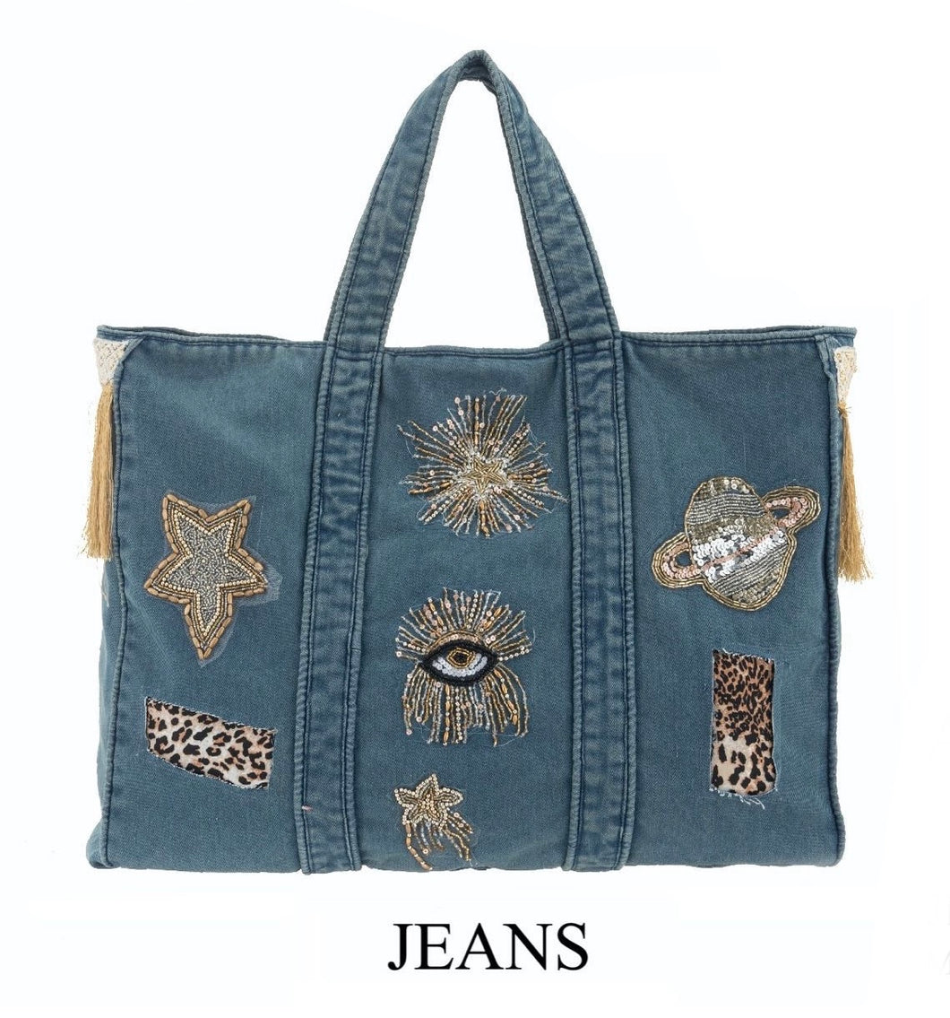 B0803G JEANS BAG