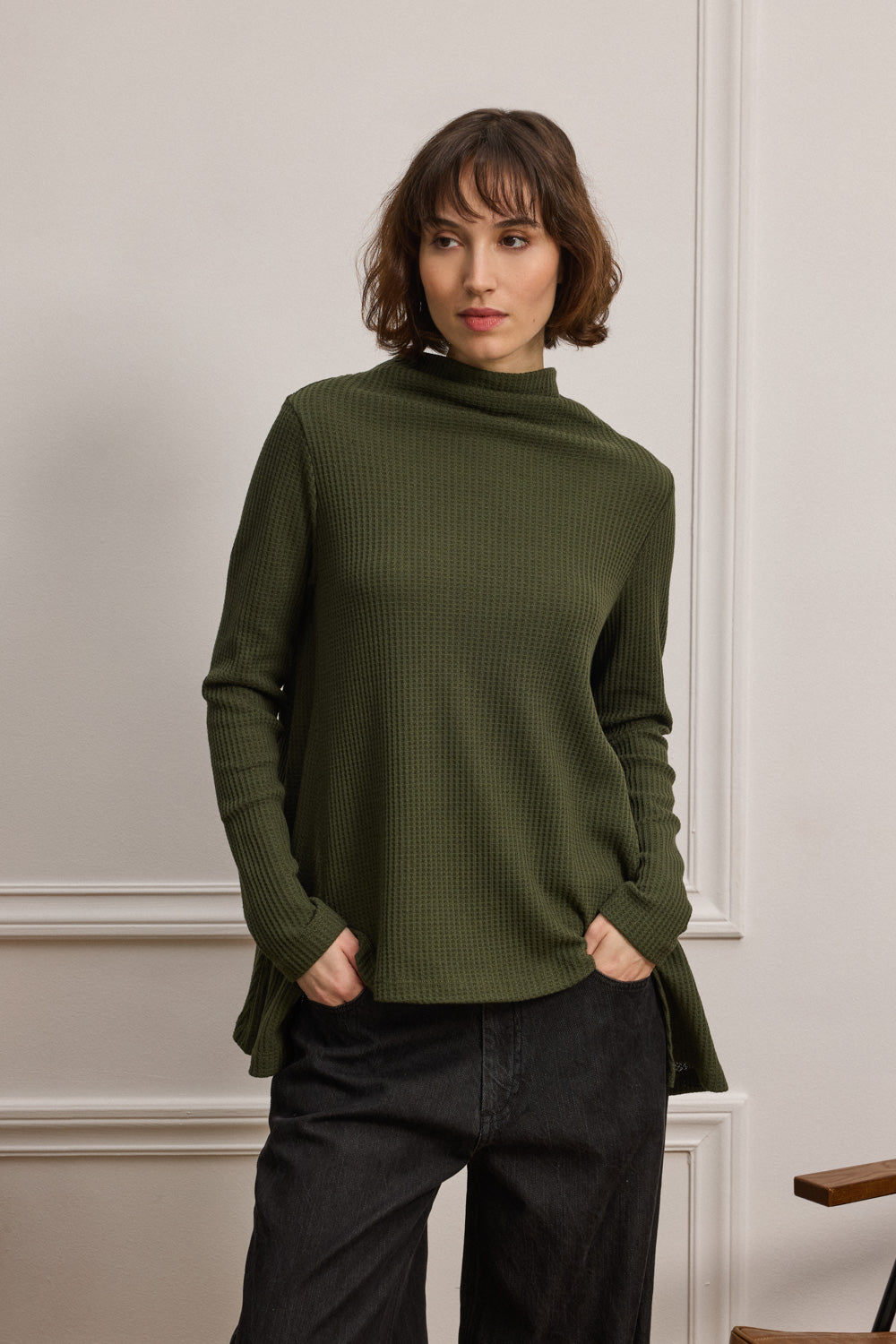 KOI BLOUSE POLO ASYMMETRICAL