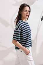 Load image into Gallery viewer, NINA STRIPE BLOUSE
