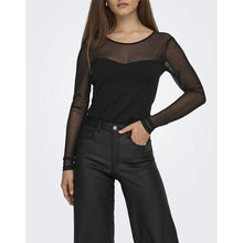 Load image into Gallery viewer, ONLHEART SHEER MESH LONG SLEEVE TOP
