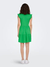 Load image into Gallery viewer, ONLMAYCAP CAP SLEEVE FRILL MINI DRESS
