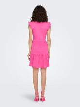 Load image into Gallery viewer, ONLMAYCAP CAP SLEEVE FRILL MINI DRESS
