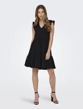 Load image into Gallery viewer, ONLMAYCAP CAP SLEEVE FRILL MINI DRESS
